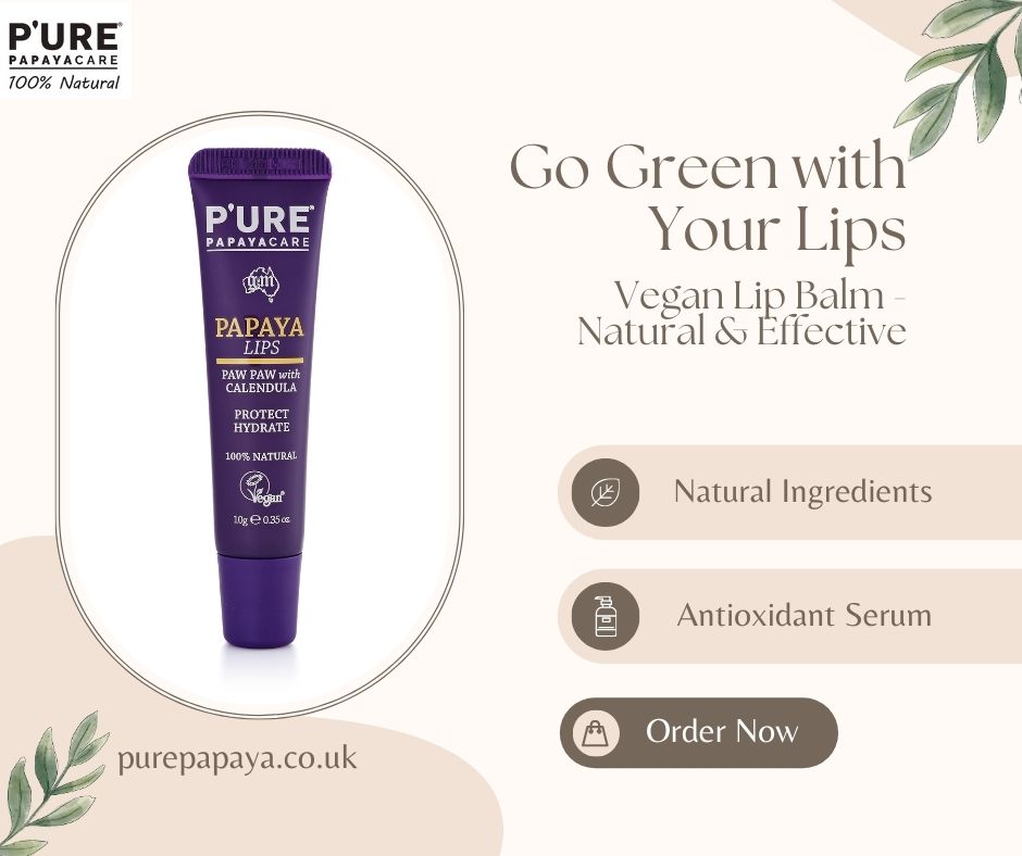 Go Green With Your Lips: Vegan Lip Balm - Natural & Effective